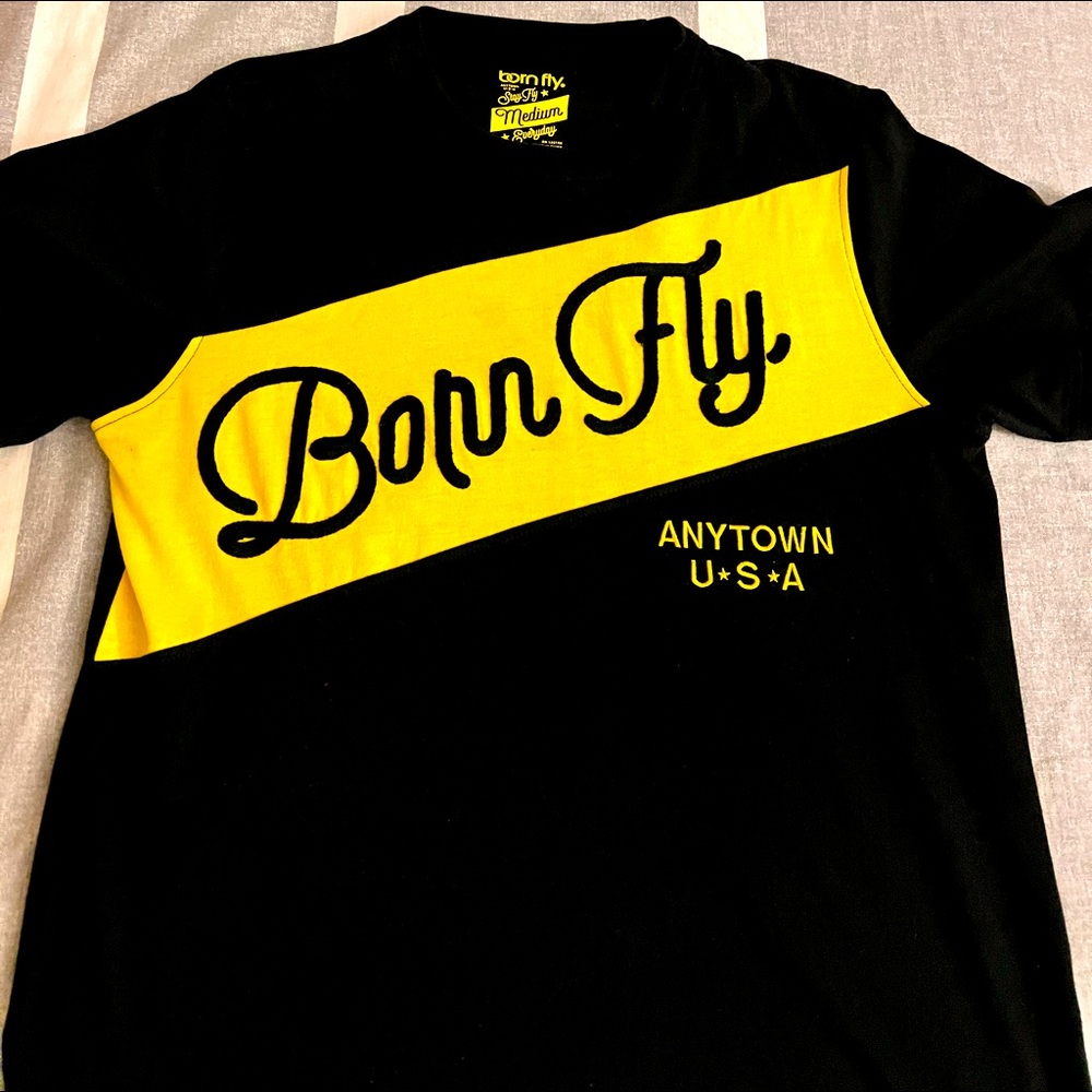 BORN FLY EVERYDAY T SHIRT (MEDIUM)